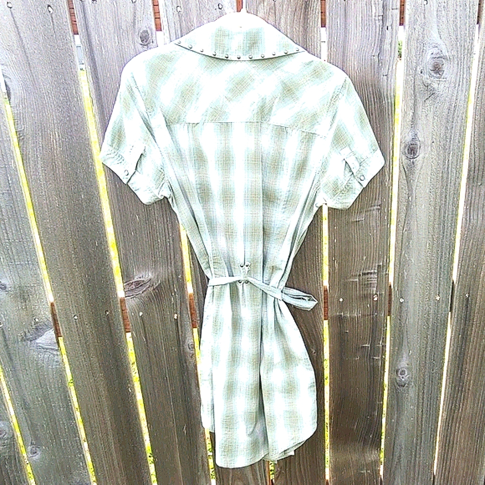 Embellished Guess Jeans Shirt Dress / Tunic - Picture 2 of 6